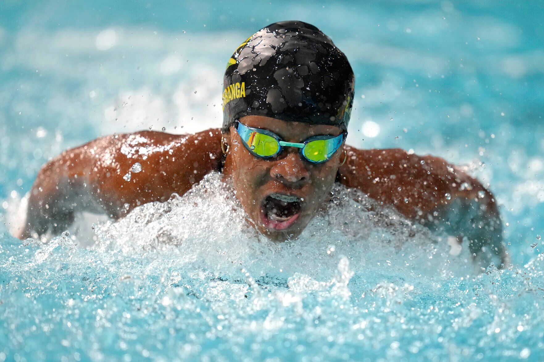 APTOPIX Britain Commonwealth Games Swimming
